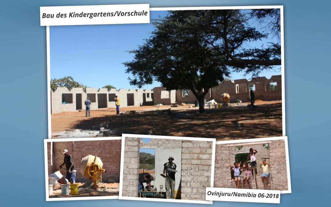 Demnächst: Bautrupp-Einsatz für Ewe-Retu Kindergarten in Namibia